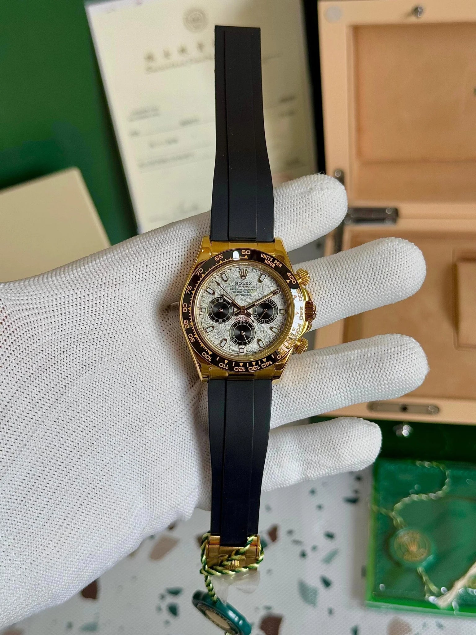 Rolex Daytona Meteorite Textured Dial