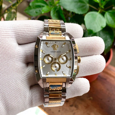 Versace DOMINUS CHRONOGRAPH Dual Tone Quartz