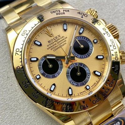 Rolex Daytona 116508 Gold Edition 4130 BTF 1:1 Super Clone