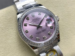 Rolex DateJust Pink DIamond 31MM Ladies 1:1 Super Clone