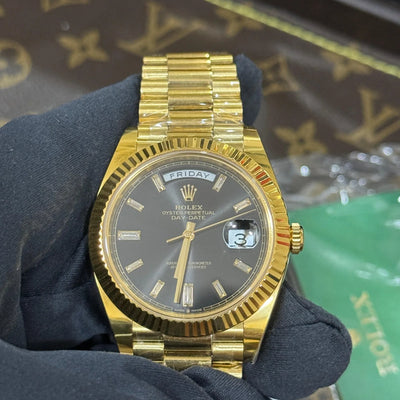 Rolex Day-Date 40 Gold 228238 Diamond RCF Super Clone