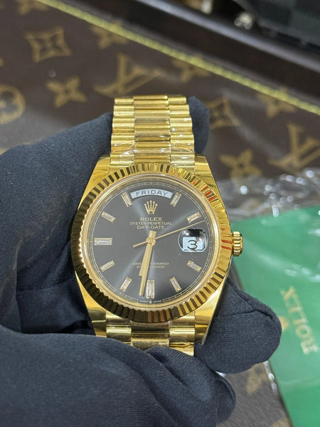 Rolex Day-Date 40 Gold 228238 Diamond RCF Super Clone