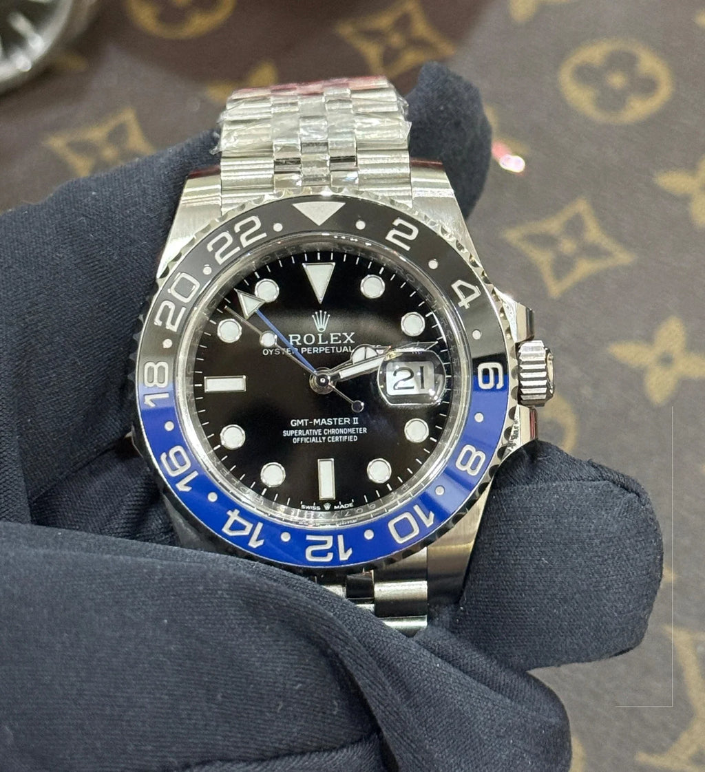 Rolex GMT Master II BatGirl 3285 Jubilee Clean Swiss