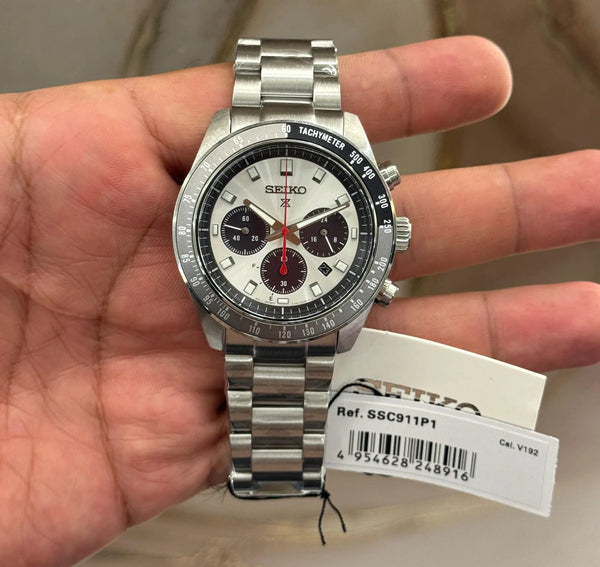 Seiko Prospex Speedtimer ‘Go Large’ Solar Chronograph SSC911P1 Store Quality
