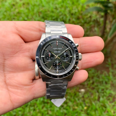 Longines Conquest Automatic Grey Quartz