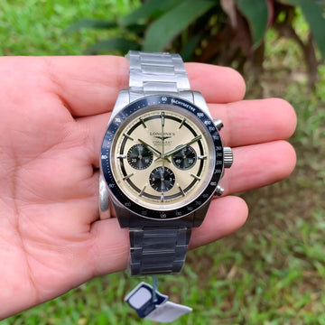 Longines Conquest Automatic Champagne Quartz