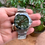 Longines HydroConquest Silver-Green Automatic