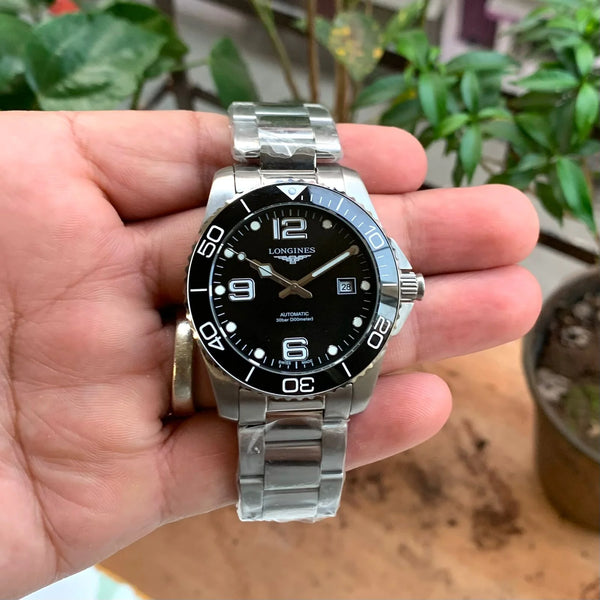 Longines HydroConquest Silver-Black Automatic