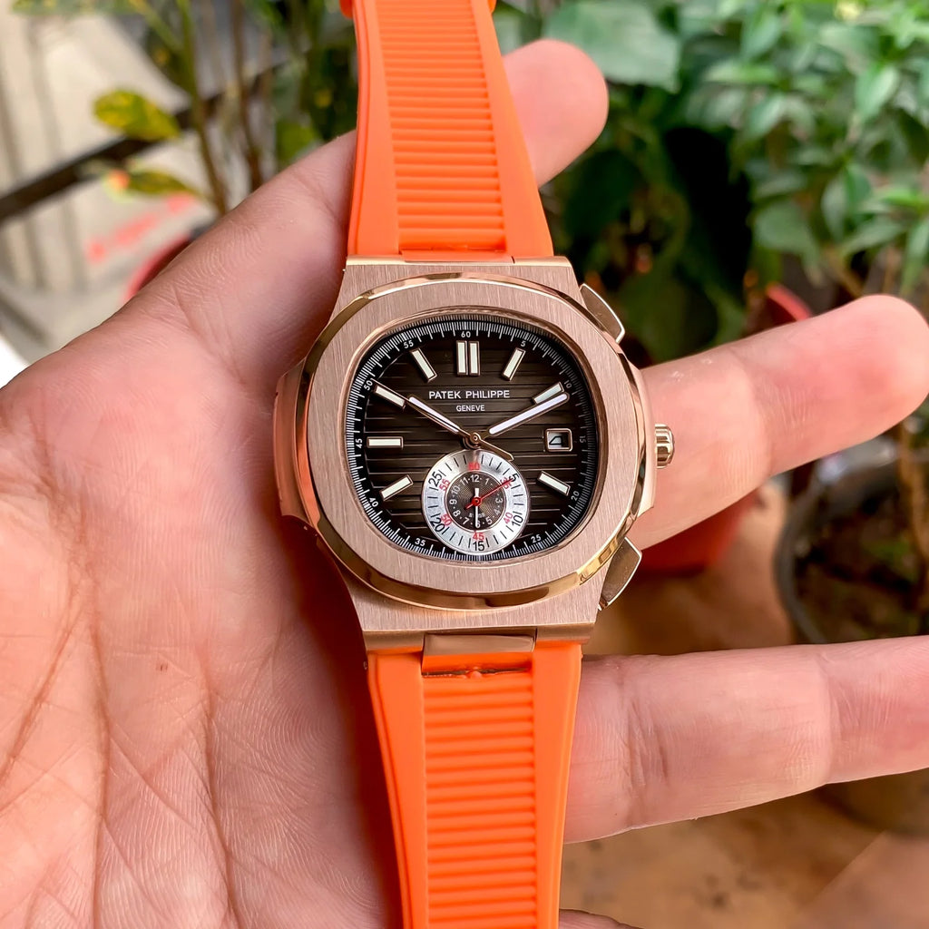 Patek Philippe Nautilus Chronograph 5980R-001 Orange