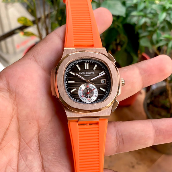 Patek Philippe Nautilus Chronograph 5980R-001 Orange