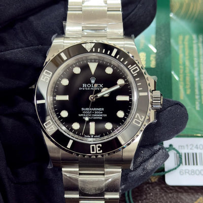 Rolex Submariner 124060 No Date Black VSF Swiss with NFC