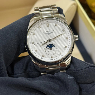 Longines Moonphase With Box & Extra Strap Super Clone