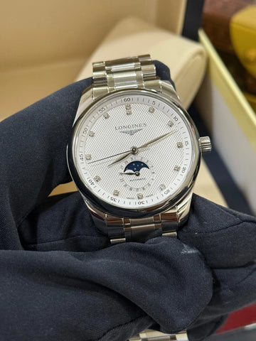 Longines Moonphase With Box & Extra Strap Super Clone