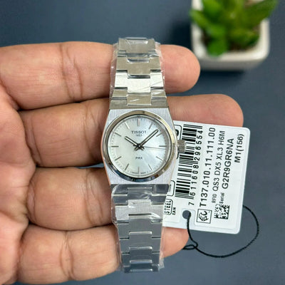 Tissot Classic PRX T137.010.11.111.00 White MOP 25MM Quartz