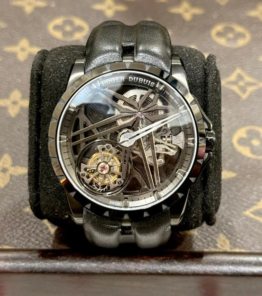 Roger Dubuis Excalibur Spider Tourbillon Black 1:1 Super Clone