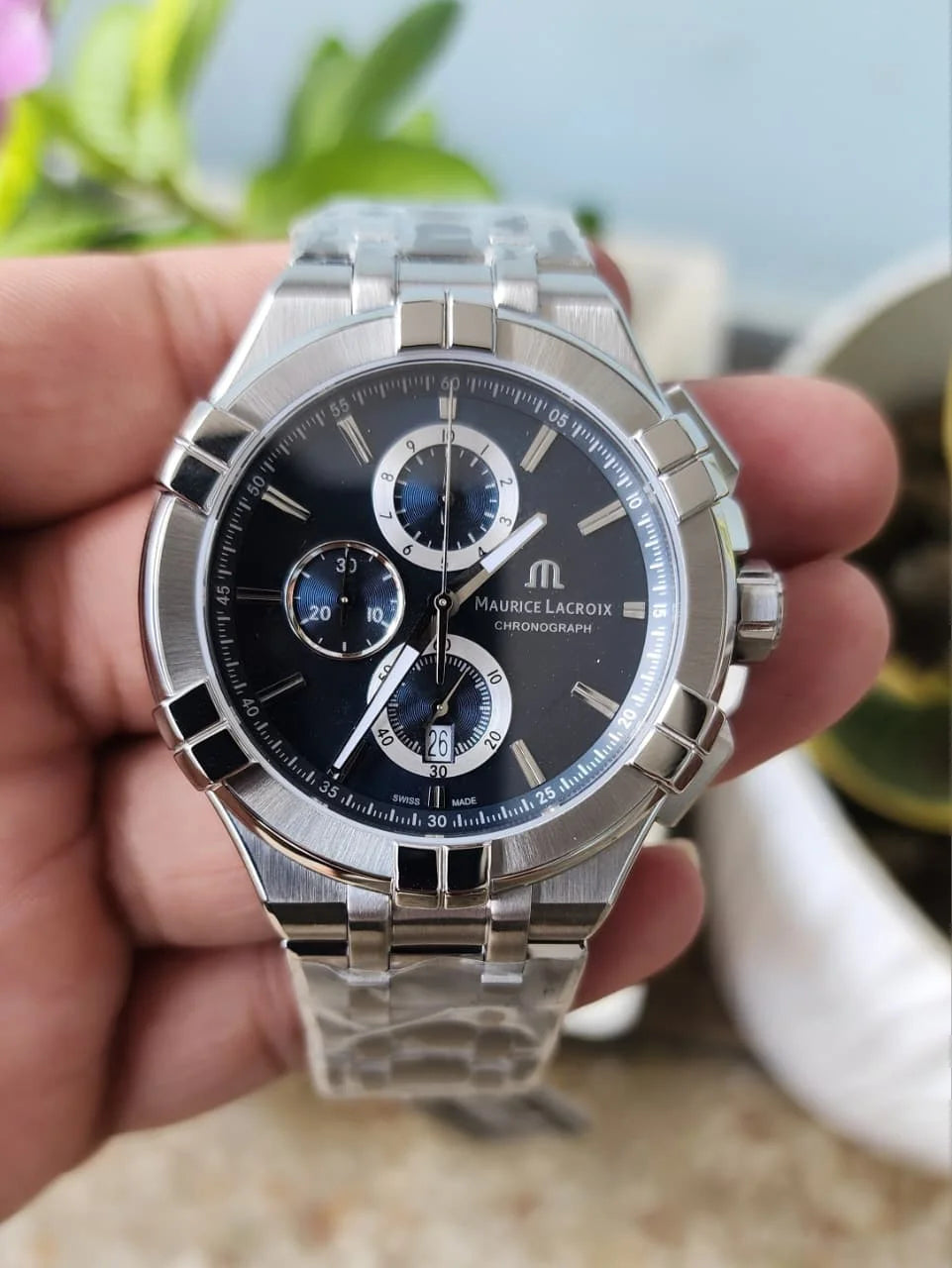 Maurice Lacroix Aikon Quartz Blue AI1118