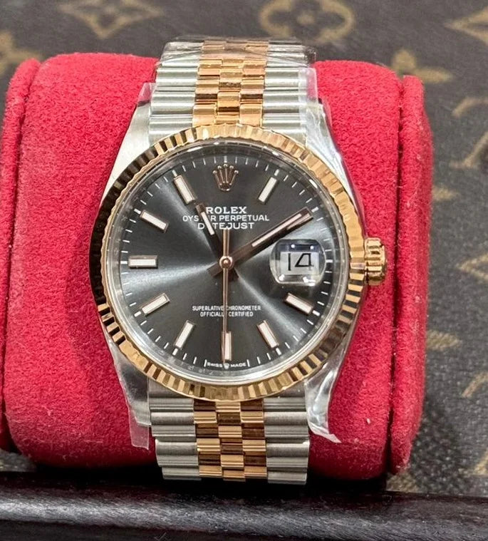 Rolex DateJust 126231 36MM RG 1:1 Super Clone Replica