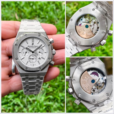 Audemars Piguet RO Chronograph 50th Editon Back Open