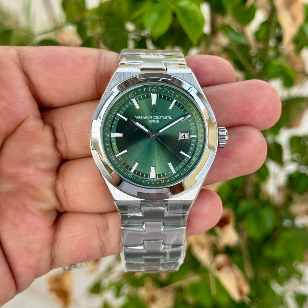 Vacheron Constantin Overseas Silver Green