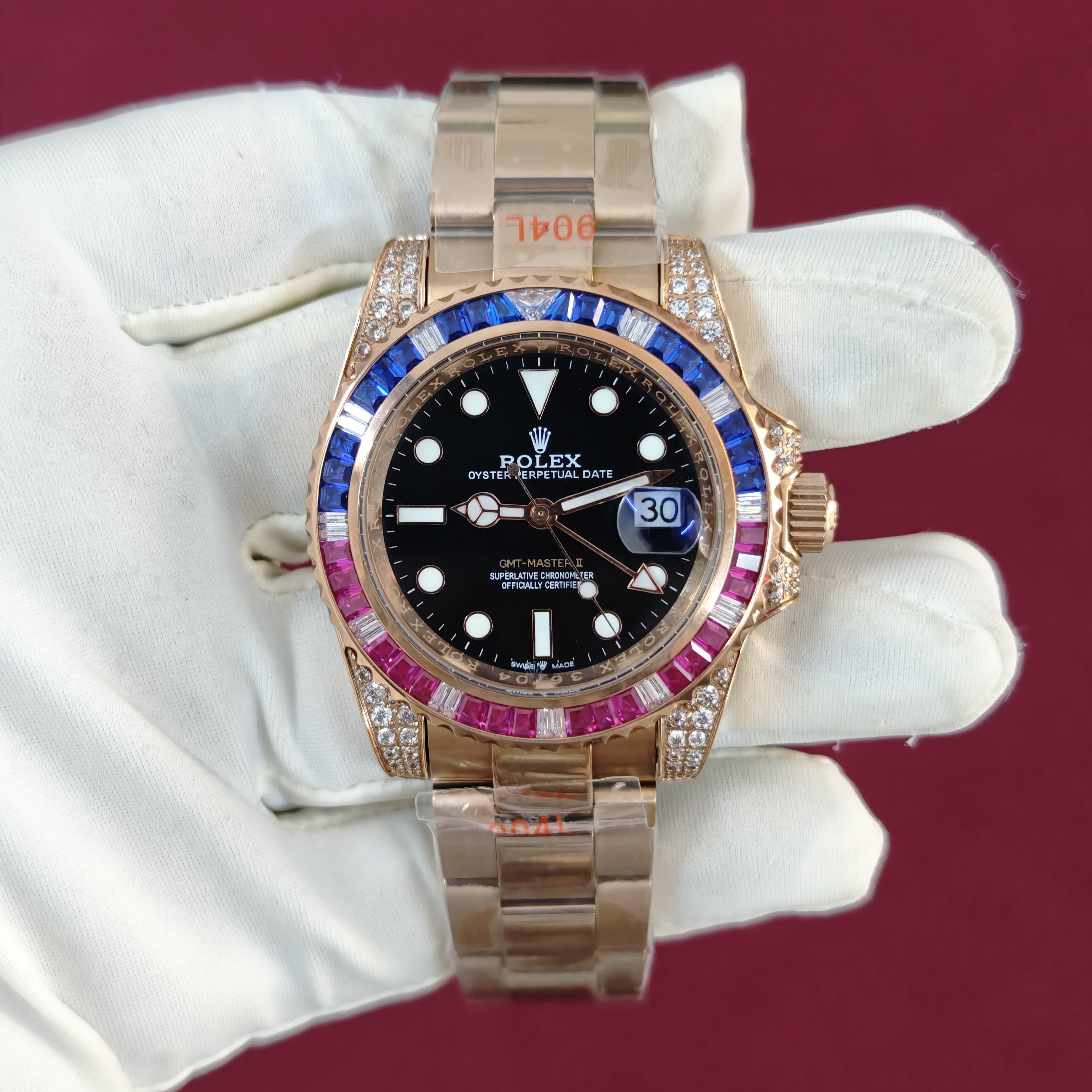 ROLEX – GMT-Master II Diamond Case 40MM
