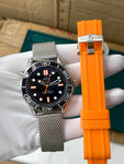 Omega Seamaster Diver 300m Go Orange New Arrival With Extra Orange Silicon Strap
