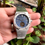 Audemars Piguet Royal Oak Tourbillion Silver-Blue Auto