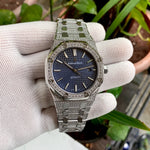 Audemars Piguet Royal Oak Diamond Edition Silver-Blue