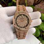 Audemars Piguet Royal Oak Diamond Dial Edition RG-Black