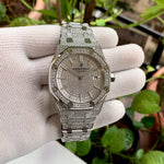 Audemars Piguet Royal Oak Diamond Dial Edition Silver