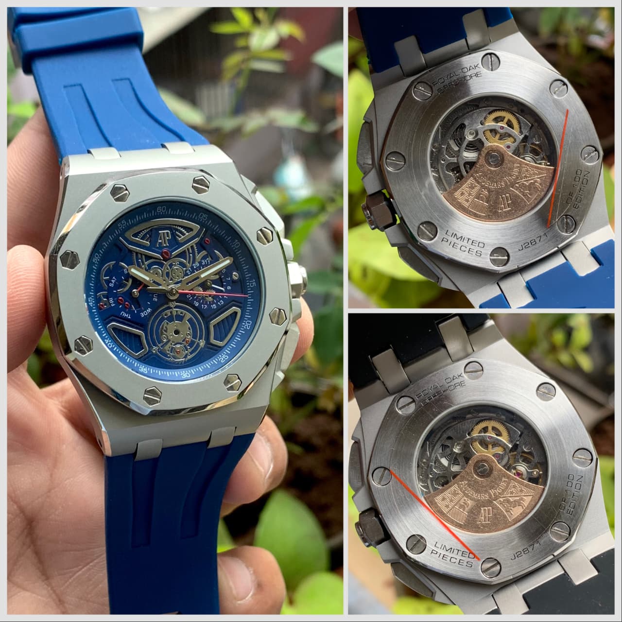 Audemars Piguet Royal Oak Tourbillon Chronograph Blue