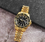 Rolex GMT Master || Yellow Gold Black Dial