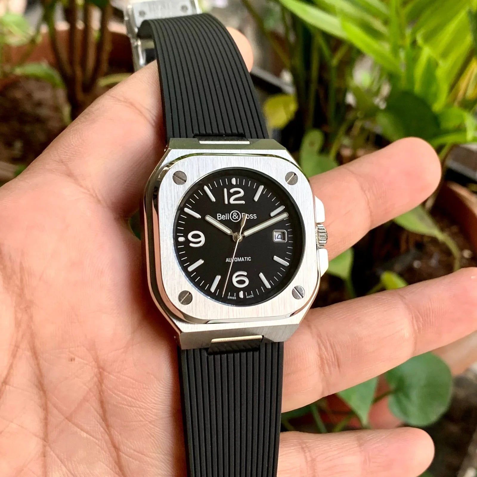 Bell & Ross Urban BR05 Black-Silver Automatic