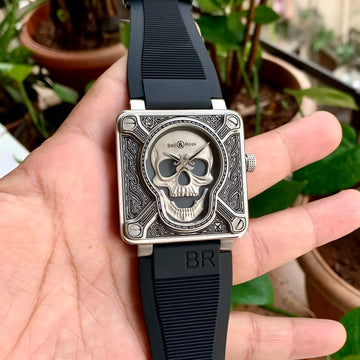 Bell & Ross BR-01 “BURNING SKULL” TATTOO