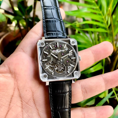 Bell & Ross BR X2 Tourbillon Micro Rotor Black-Silver