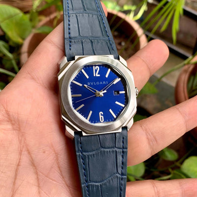BVL Octo Finissimo Automatic Blue Dial