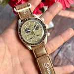 Omega swatch speedmaster moon watch