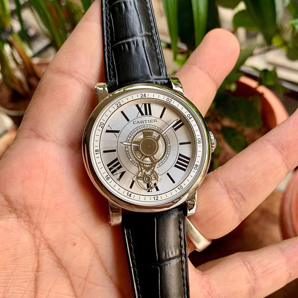 Cartier Rotonde De. Astrotourbillon Black