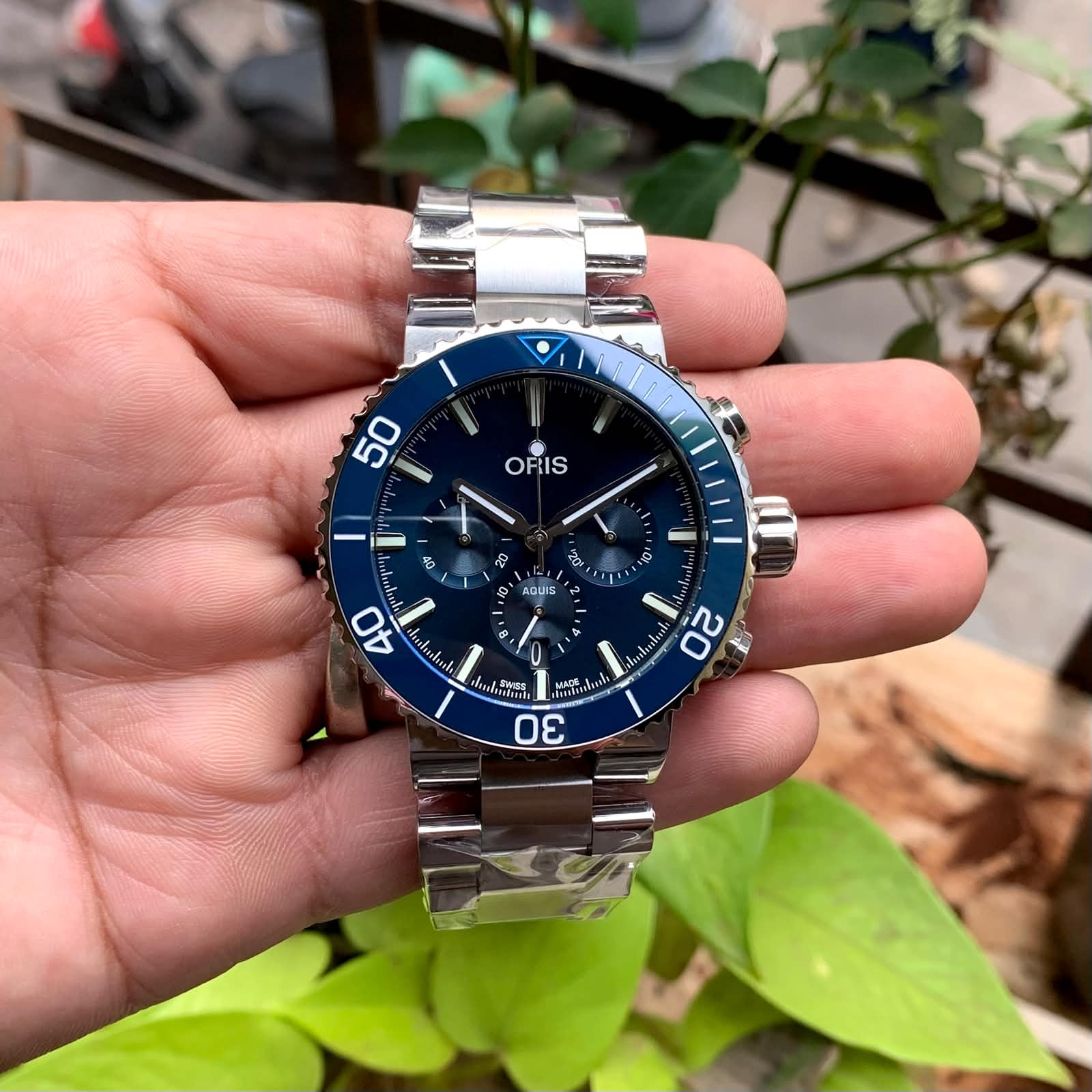 Oris Aquis Chronograph Date