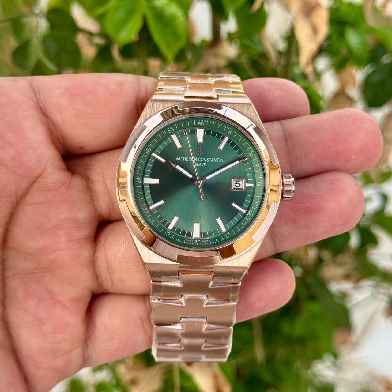Vacheron Constantin Overseas Rose Gold Green