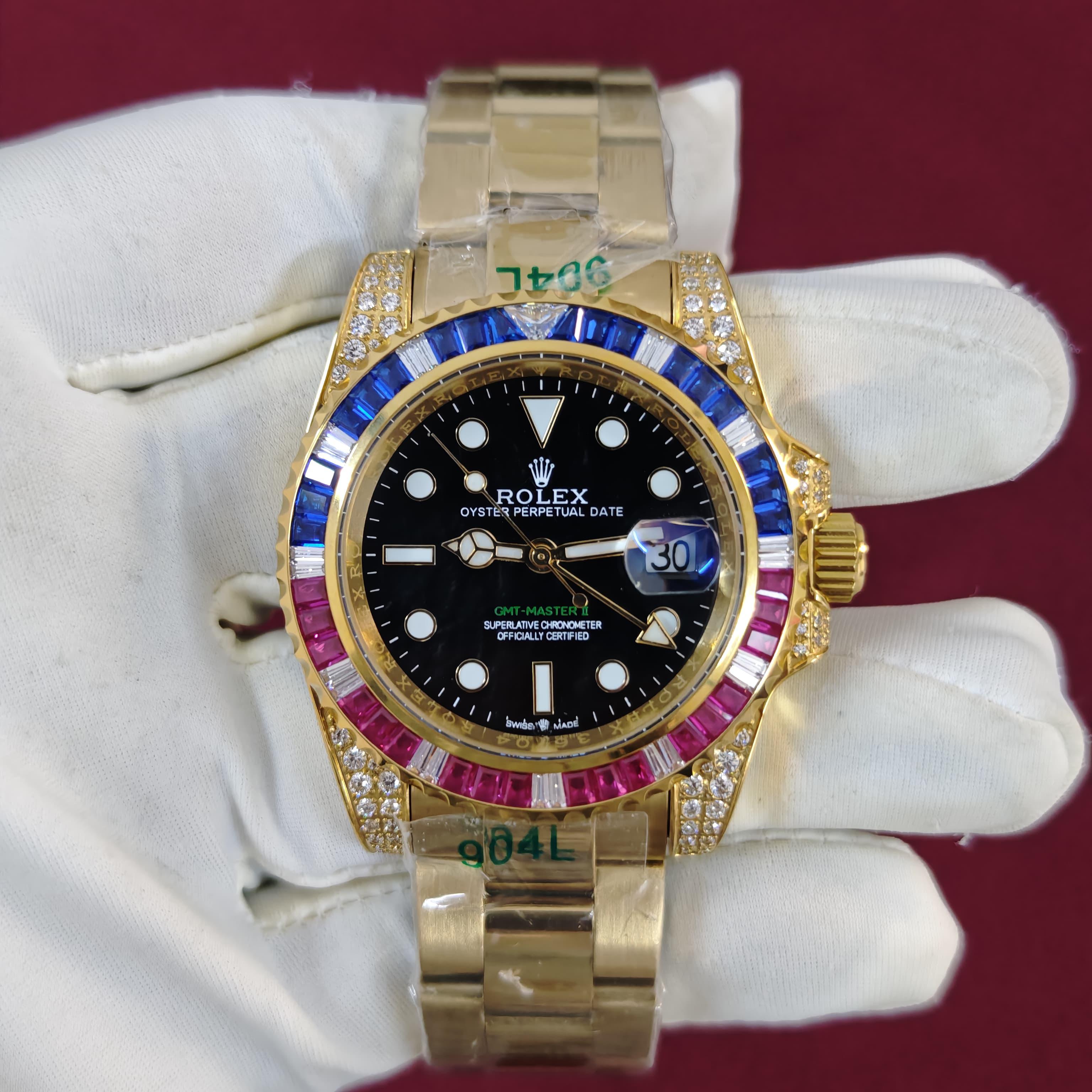 ROLEX – GMT-Master II Diamond Case 40MM