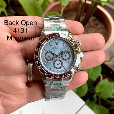 Rolex Cosmograph Daytona IceBlue 4131 Movement Semi-ETA