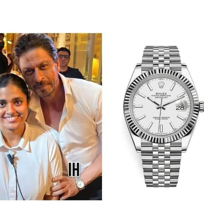 Rolex DateJust Silver Fluted Bezel White-Dial ZR