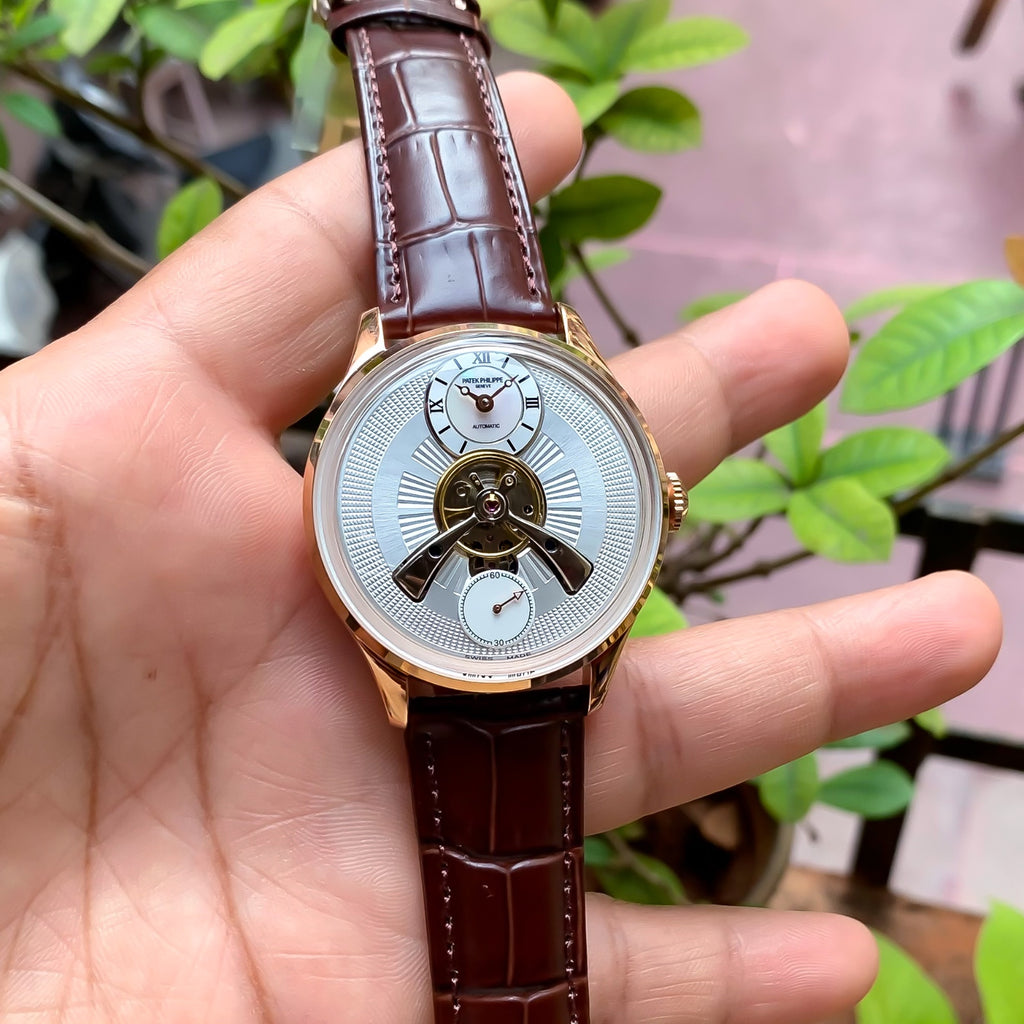 Patek Philippe Central Tourbillon White