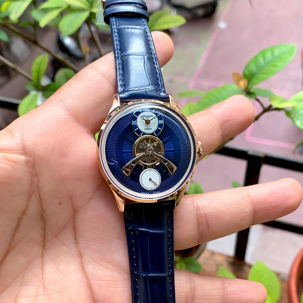 Patek Philippe Central Tourbillon Blue