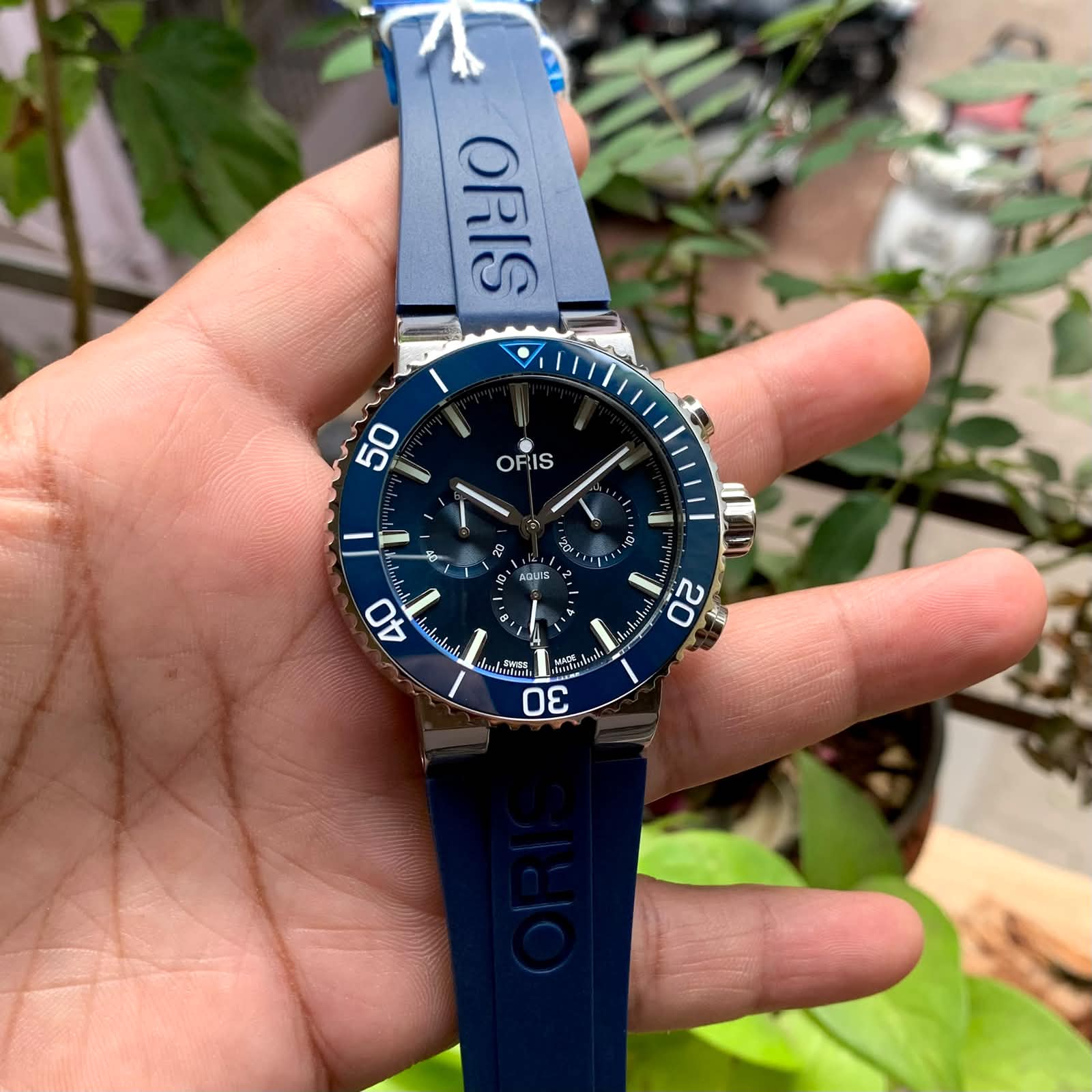 Oris Aquis Chronograph Date