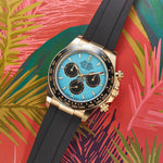 Rolex Daytona Torquoise Dial 2025 Rubber Strap