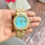 Rolex diamond blue dial yz quality