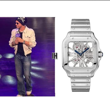 Cartier D’Santos Skeleton Silver White HQ