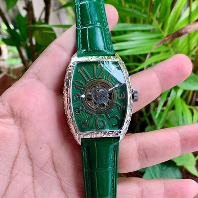 Franck Muller Curvex Grand Central Green