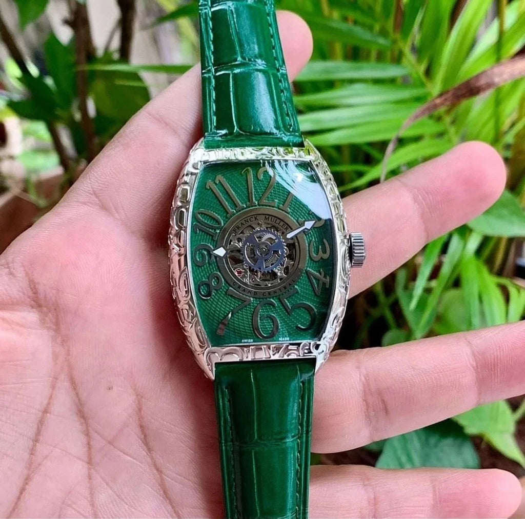 Franck Muller Curvex Grand Central Green